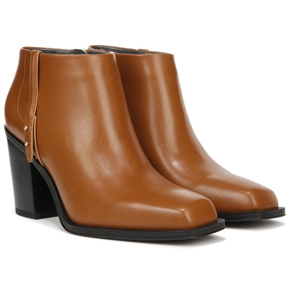 NWOT Franco Sarto Vivica Western Bootie. Color: Tan Synthetic Size:10 - Picture 8 of 16